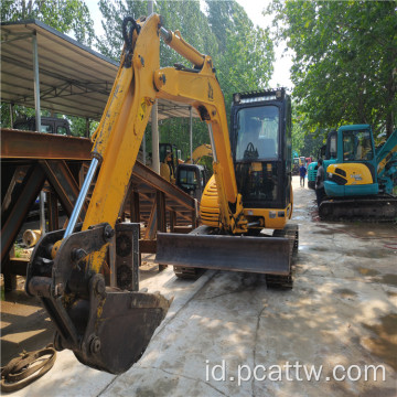 JCB 8052 mini excavator kecil digunakan